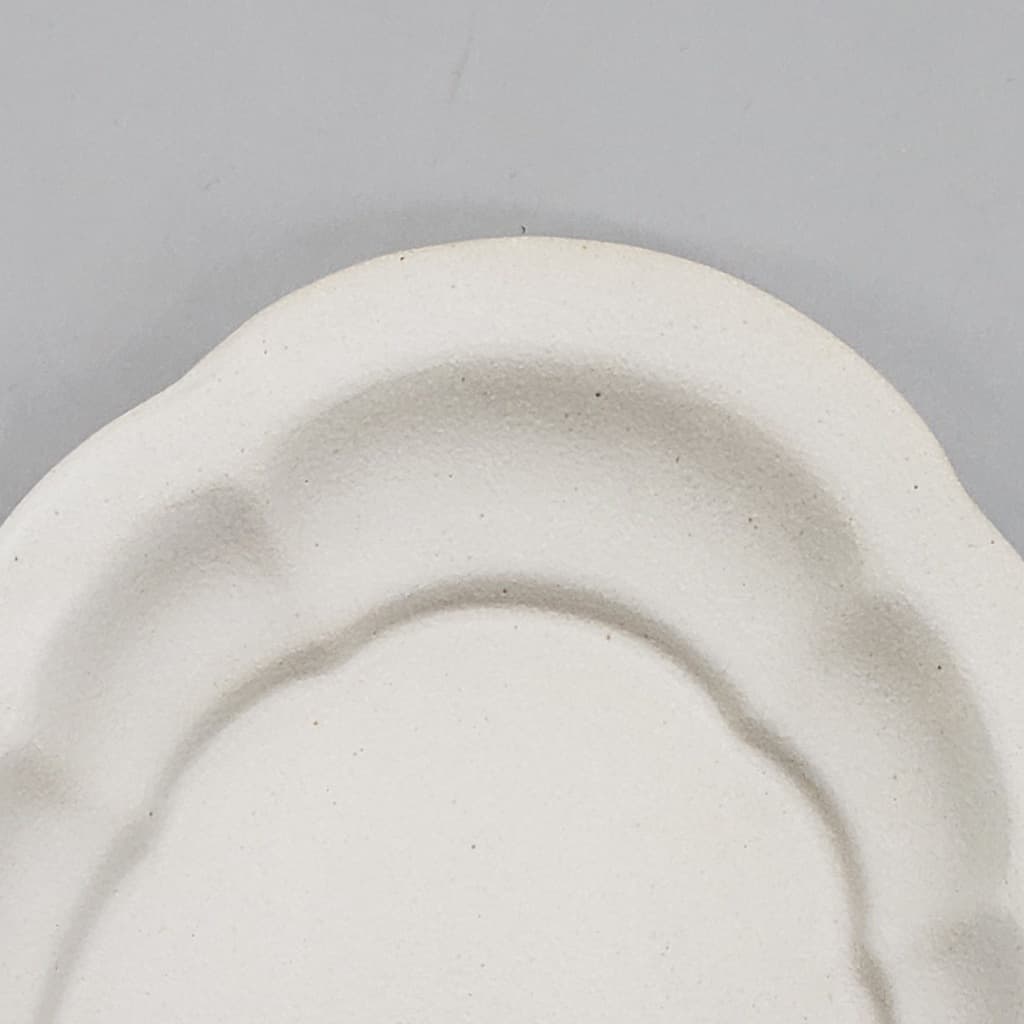 陶房はせがわの釉薬　白マット