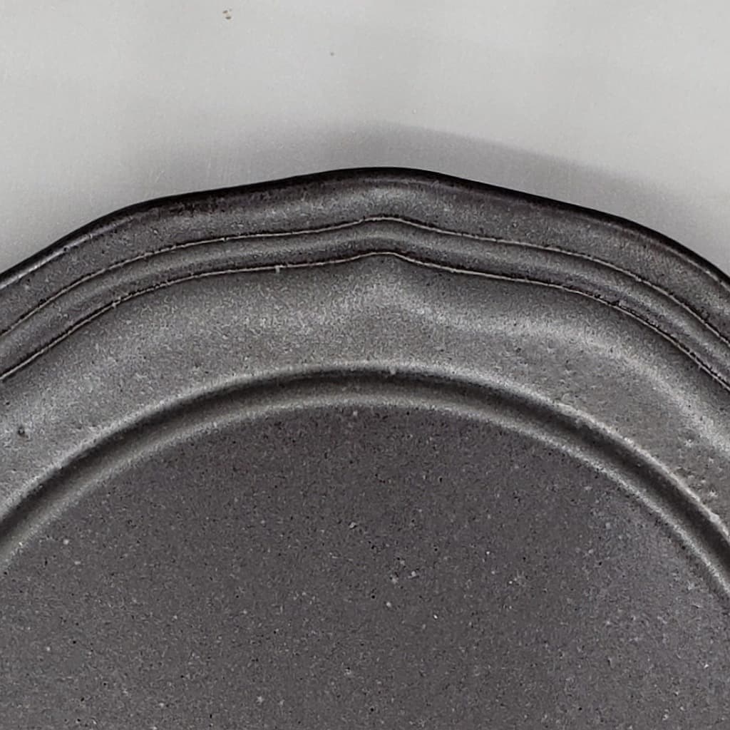 陶房はせがわの釉薬　黒マット