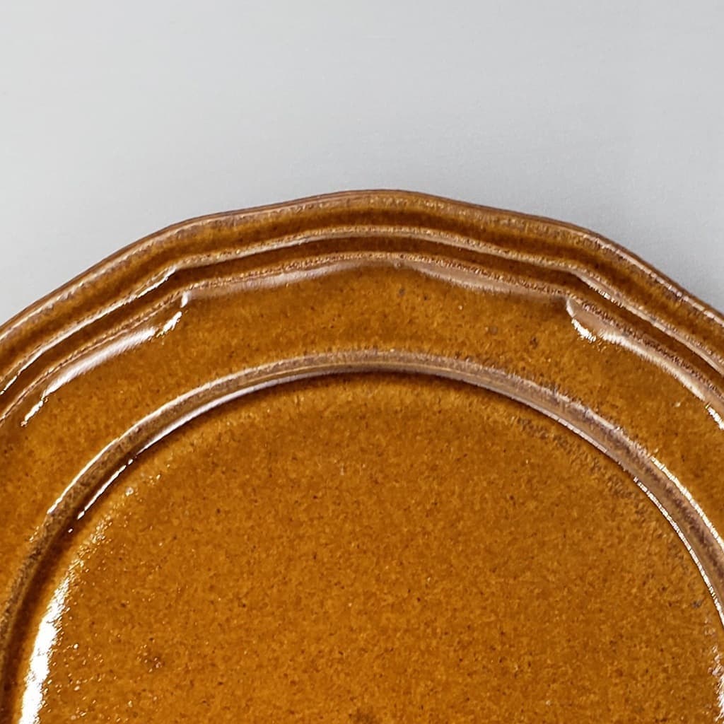 陶房はせがわの釉薬　飴釉